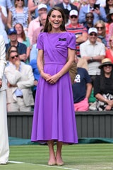Prinzessin Kate bei der Siegerehrung in Wimbledon
