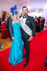 Christopher Dengg und Simone Lugner