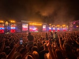 RAF Camora feierte starkes Comeback mit Falco und Feuerwerk