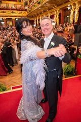 Anna Netrebko mit Daniel Froschauer