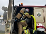 Rapid-Fan entkam Brand in Lkw