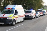 Massen-Karambolage bei Hochzeitskonvoi
