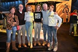 Sissi Stumpf, Georg Stumpf mit seiner Szilvia, Kathi Stumpf mit ihrem Alexander Beza und Gabi Stumpf