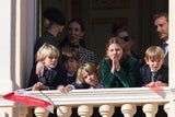 &nbsp;Stefano Ercole Carlo Casiraghi, Beatrice Borromeo, Tatiana Santo Domingo, Balthazar Casiraghi-Rassam, India Casiraghi, Princess Caroline of Hanover, Maximilian Casiraghi und Pierre Casiraghi&nbsp;&nbsp;