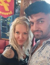 Simone Lugner und Kevin Horvath