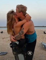 Hoiby zeigte sich vor zwei Wochen noch ganz verliebt mit seiner Freundin Rebecca