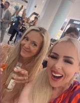 Simone Lugner und Lydia Kelovitz