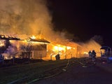 Vollbrand Bauernhof Söll Tirol