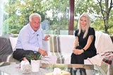 Wolfgang Fellner im Talk mit Simone Lugner