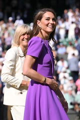 Prinzessin Kate bei der Siegerehrung in Wimbledon
