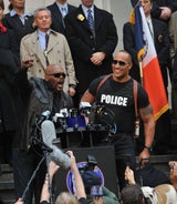 Dwayne "The Rock" Johsnon Film-Set