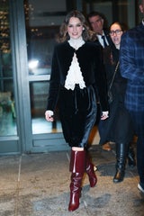 Samt: So stylen die Stars den festlichen Trend