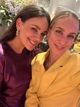 Bergmann mit Schauspielerin Janina Uhse&nbsp;