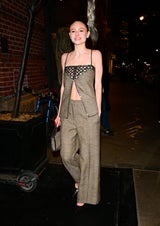 Im Bauchfrei-Look erobert Leni Klum die New York Fashion Week