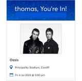 Oasis stornieren jetzt 50.000 Tickets