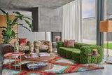 Die Stoffe von Etro Home schaffen ein aufregendes Ambiente. Armlehnsessel Quiltana und 3-Sitzer-Sofa Quiltana von etrohomeinteriors.onirogroup.it, Preis auf Anfrage&nbsp;