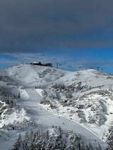 Am Hochkar liegen bereits über 50 Zentimeter Schnee.