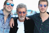Eddie Jordan mit seinen Söhnen