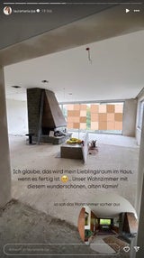 Laura Maria Rypa gibt eine Tour durch das riesige Haus, dass momentan komplett umgebaut wird&nbsp;
