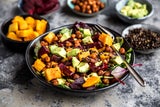 Bunt und gesund: Salate mit Feigen, Rotkraut und Linsen