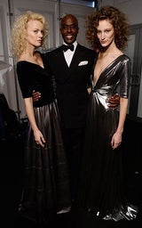 Franziska Knuppe (links) mit Bruce Darnell und Franzi Müller.