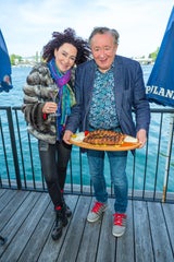 Christina und Richard Lugner