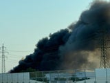 Brand im Industriezentrum NÖ Süd