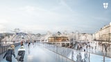 "Sky Rink" erhält ein Lokal und einen Fußgängeraufgang.