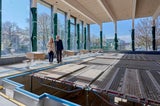 Neue Trainingshalle im Simmeringer Bad.