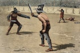 Epische Gladiatorenfilme wie Gladiator und Spartacus zeigen Kämpfe meist im Circus Maximus oder im Kolosseum in Rom.
