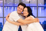 Eva Glawischnig mit ihrem 18-jährigen Sohn Benjamin.