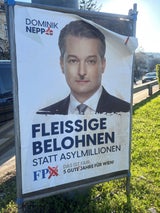 Hakenkreuze und Hitler-Bärte: Vandalismus-Eskalation vor Wien-Wahl
