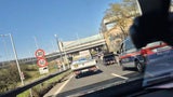 Fiaker auf Tangente zur Donauuferautobahn