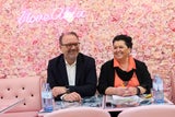 Fachverbandsvorsitzender Personenberatung und Personenbetreuung WKO Andreas Herz; Vorsitzende der Jury Karin Hamminger.