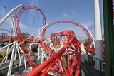 Die größte Achterbahn Österreichs "Vienna Looping" soll im April starten.