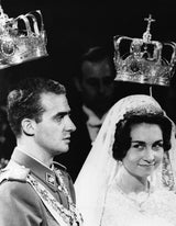 Juan Carlos und Prinzessin Sofia von Griechenland heirateten im Jahr 1962.