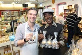 Jakob Seeböck und Dorretta Carter&nbsp;