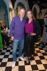 Stefan Koubek mit Manuela Stöckl