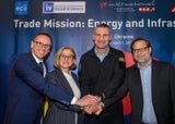 Ecoplus-Aufsichtsratsvorsitzender Jochen Danninger, Landeshauptfrau Johanna Mikl-Leitner, Bürgermeister Vitali Klitschko und SECI-Exekutivkoordinator Michael Fazekas (v.l.n.r.) 