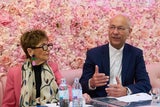 Präsidentin des Österreichischen Seniorenbundes Ingrid Korosec; Dompfarrer zu St. Stephan Toni Faber.