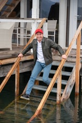 Heribert Kasper verzichtete heuer auf ein Bad im See