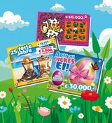 Rubbellose Oster Geschenkidee