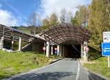 Schmittentunnel gesperrt.