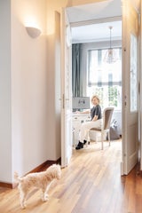 Als ihre Kinder noch klein waren, arbeitete Wiedenhofer zu Hause.&nbsp;