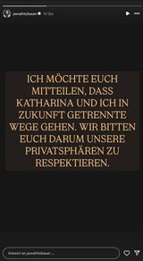 Jasnas Posting überraschte Katharina Zorn.&nbsp;