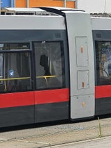 Bim beschossen