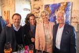 Christina Meinl-Rohla &amp; Mathias Rohla und Herwig Fritzl mit Ehefrau&nbsp;