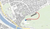 Geplanter Weg zur Villa.