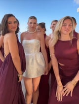 Dragana Stankovic feiert ihren Jungesellinnen-Abschied. 