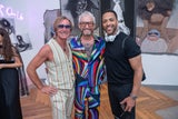 Andie Gabauer, Franz Josef Baur und Cesár Sampson